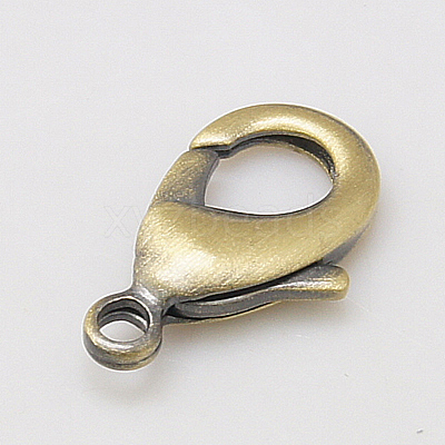 Brass Lobster Claw Clasps KK-905-AB-1