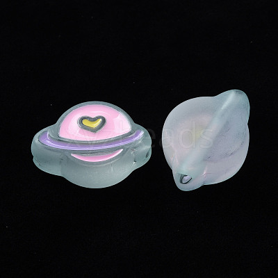 Transparent Acrylic Beads MACR-S374-02B-05-1