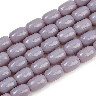 Opaque Glass Beads Strands GLAA-Z015-02C-1