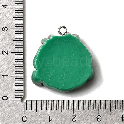 Christmas Opaque Resin Pendants FIND-I057-04P-09-1