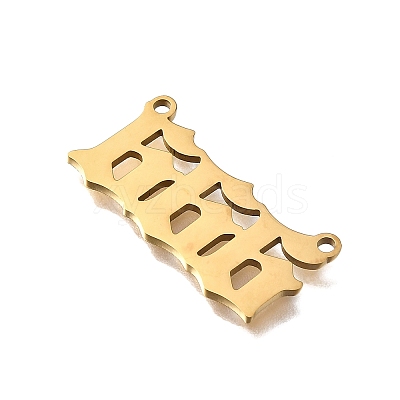 304 Stainless Steel Pendants STAS-D382-04F-G-1