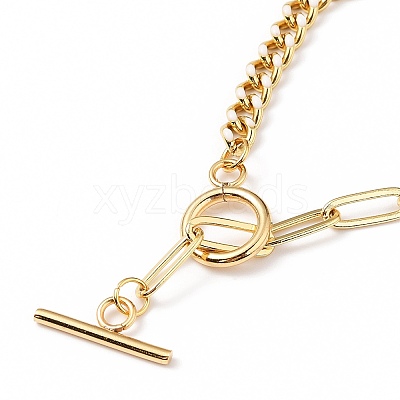 Chain Necklaces NJEW-JN03229-03-1