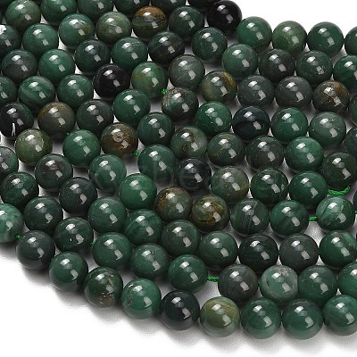 Natural African Jade Beads Strands G-F820-K02-10mm-1