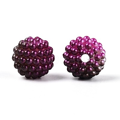 Imitation Pearl Acrylic Beads OACR-T004-15mm-02-1
