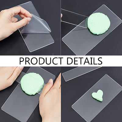 5Pcs 5 Styles Acrylic Board TOOL-CP0001-39-1