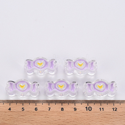 Transparent Acrylic Beads MACR-S374-05A-01-1