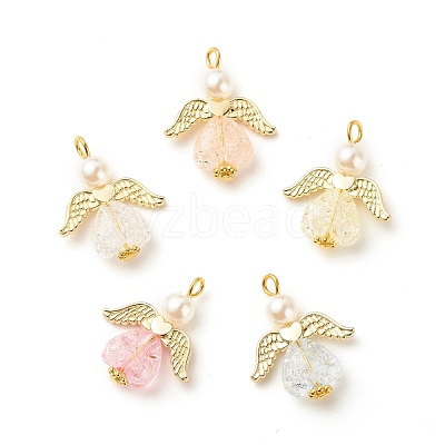 Transparent Acrylic Pendants PALLOY-JF01568-1