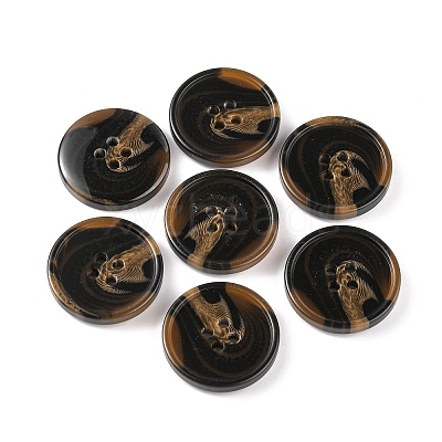 Resin Button LS-BUTT-WH0015-63C-04-1