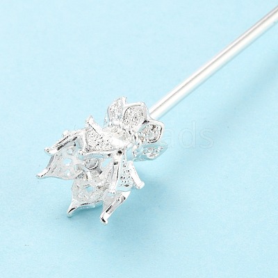 Alloy Hair Stick Findings FIND-O002-01S-1