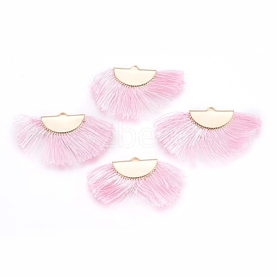 Nylon Tassel Pendants KK-F755-28G-04-NF-1