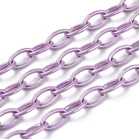 Acrylic Opaque Cable Chains PACR-N009-001E-1
