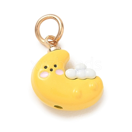 Alloy Enamel Pendants LS-AL-CBA68FA-01A-G-1