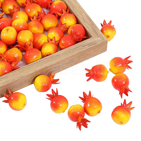 Mini Foam Imitation Pomegranates AJEW-WH0473-06-1