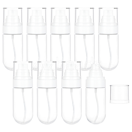 Plastic Portable Refillable Spray Bottle AJEW-WH0513-13B-1