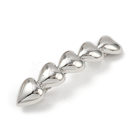 Alloy with Iron Clip Hair Barrettes PHAR-G014-01A-P-1