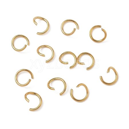 304 Stainless Steel Open Jump Rings STAS-Z150-01C-G-1
