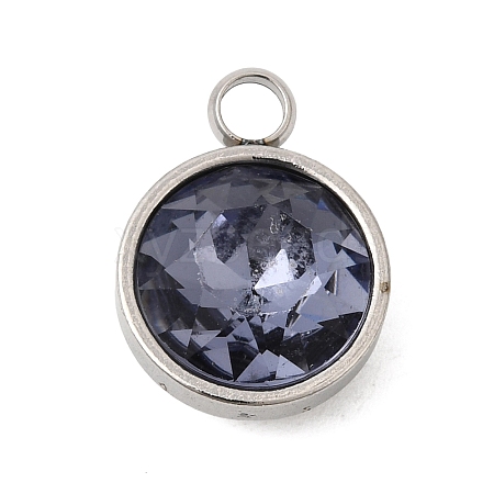 Birthstone Theme June 304 Stainless Steel Pendants STAS-G082-17P-06-1
