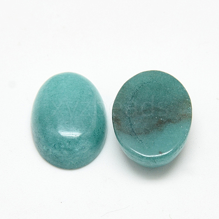Dyed Natural White Jade Cabochons G-Q957-01F-13x18-1
