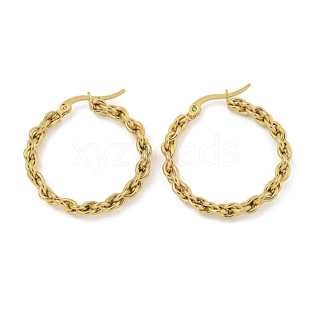 304 Stainless Steel Earrings for Women EJEW-E305-08G-1