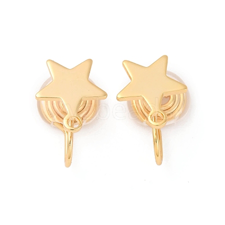Brass Ear Cuff Findings KK-F898-16E-G-1
