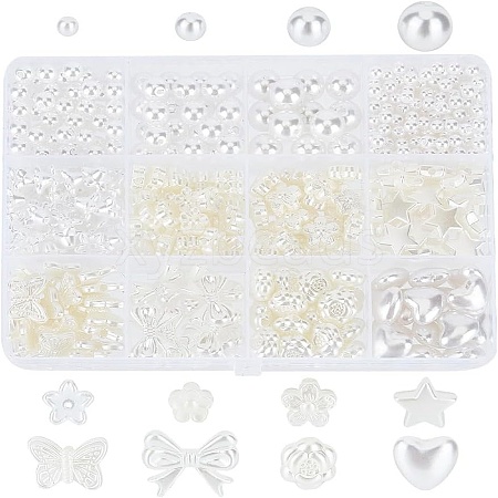 ABS Plastic Imitation Pearl Beads KY-GO0001-05-1