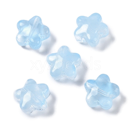 Baking Paint Glass Beads X1-GLAA-S202-10B-1