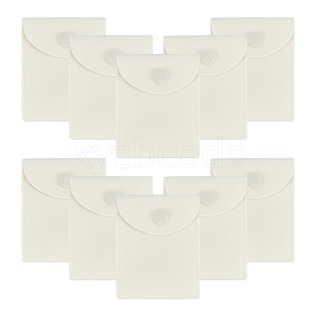 Rectangle Velvet Jewelry Package Bags ABAG-WH0035-055B-03-1