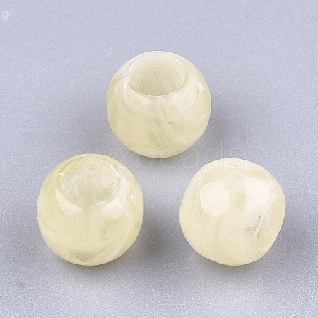 Acrylic Beads X-OACR-Q173-01H-1