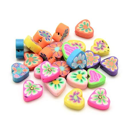 Handmade Polymer Clay Beads CLAY-Q230-29-1