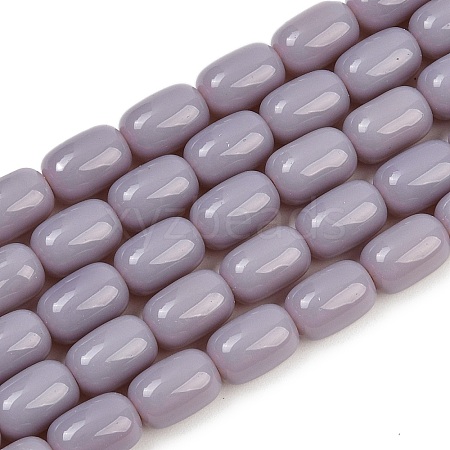 Opaque Glass Beads Strands GLAA-Z015-02C-1