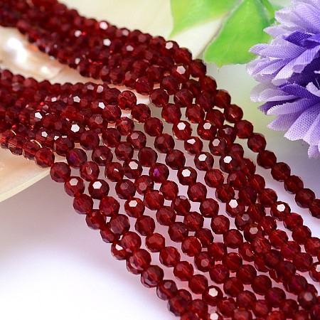 Imitation Austrian Crystal Bead Strands G-M181-10mm-05A-1