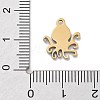 Ion Plating(IP) 201 Stainless Steel Charms STAS-A101-01B-03G-3