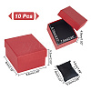 Square Paper Watch Storage Boxes CON-WH0087-30C-2