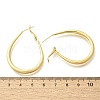 Brass Hoop Earrings for Women EJEW-A121-22G-3