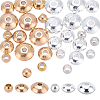 36Pcs 3 Style Ion Plating(IP) 202 Stainless Steel Beads STAS-DC0004-12-1