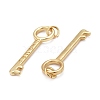 Brass Pendants KK-Z008-08G-2