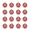 Golden Plated Alloy Enamel Charms X-ENAM-S118-08S-2