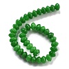 Dyed Natural Malaysia Jade Beads Strands G-P559-A16-01-3