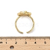 Brass Enamel Cuff Rings RJEW-K291-03G-02-5