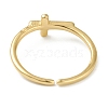 Brass Cuff Rings RJEW-L100-005G-3