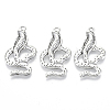 Tibetan Style Alloy Pendants TIBEP-Q088-002AS-RS-2