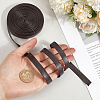5M Folding PU Leather Flat Cord OCOR-WH20012-14B-01-3