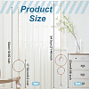 2Pcs Iron Plant Hanger HJEW-OC00169-2