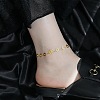 316L Surgical Stainless Steel Charm Anklets for Women FS-WG47470-04-1