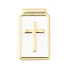 Brass Enamel Pendants KK-L262-28G-B02-1