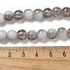 Crackle Glass Beads Strands GLAA-U001-8mm-06-4