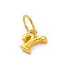 925 Sterling Silver Letter Charms with Jump Rings LS-STER-R008-01G-Y-2