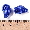 Handmade Printed Porcelain Beads Strand PORC-T133-01A-4