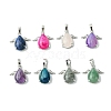 Natural Mixed Stone Pendants G-C114-05P-1