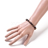 Natural Tiger Eye Stretch Bracelets BJEW-JB04813-04-3